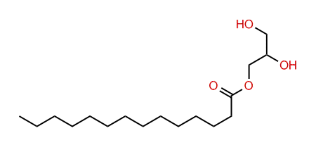 Glycerol 1-tetradecanoate